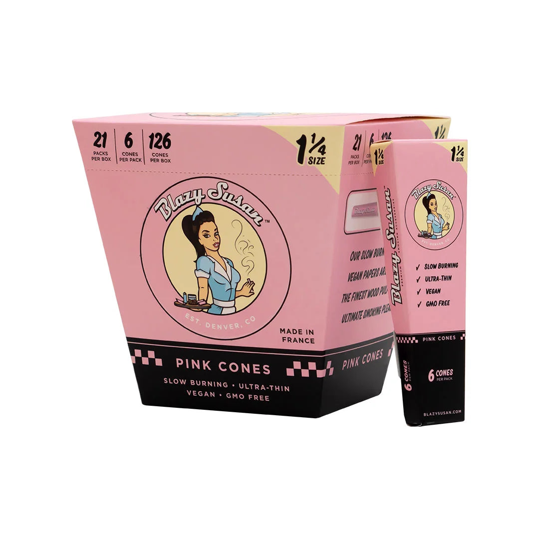 Blazy Susan Pink Cones 1-1/4| Kingsize