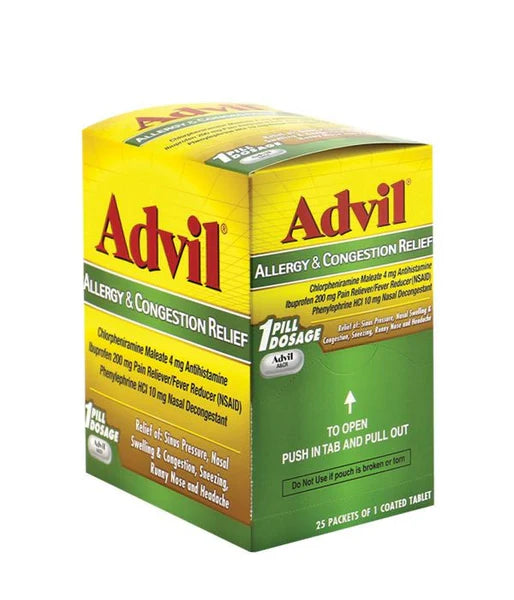 Advil Sinus Congestion 25pk
