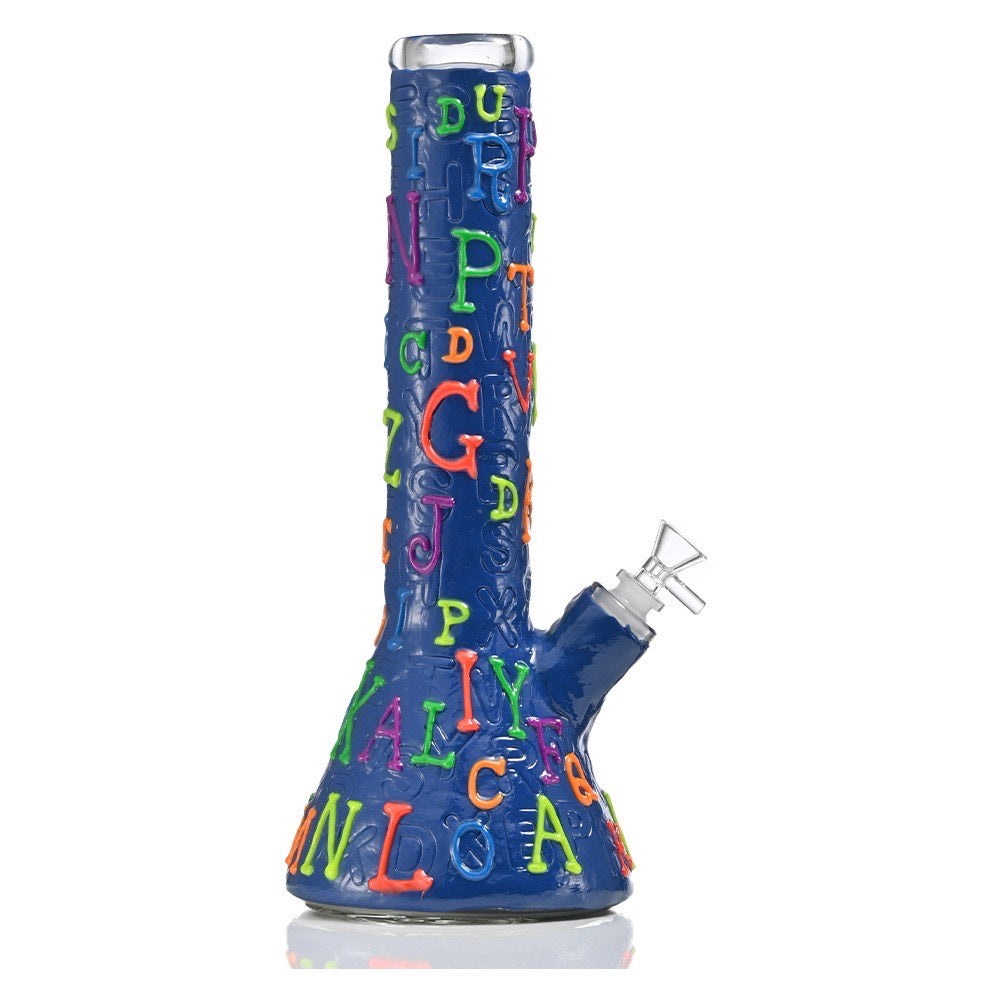 Z2 Alphabet Tower Waterpipe 14"