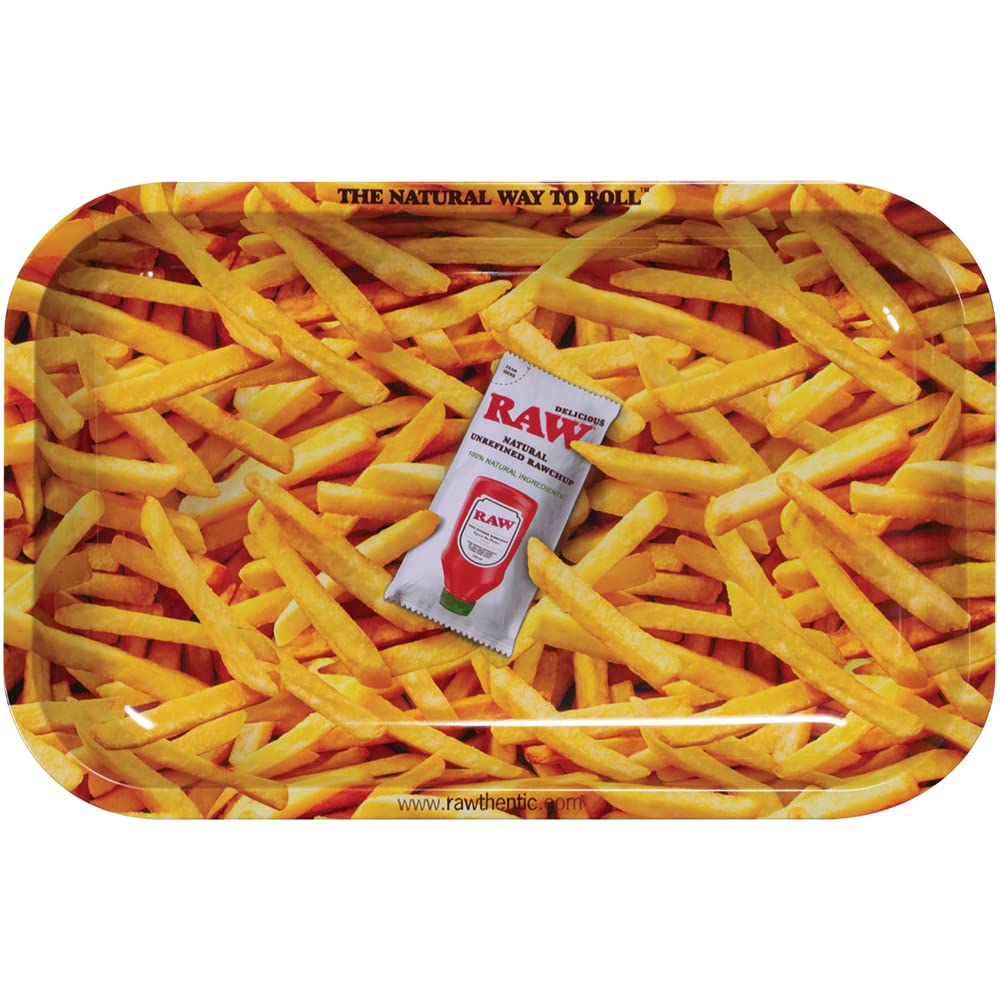 RAW Metal Rolling Tray Small | All Designs