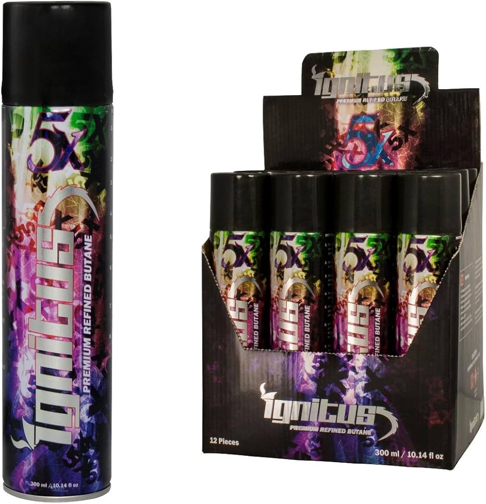 Ignitus 5X Premium Refined Butane 