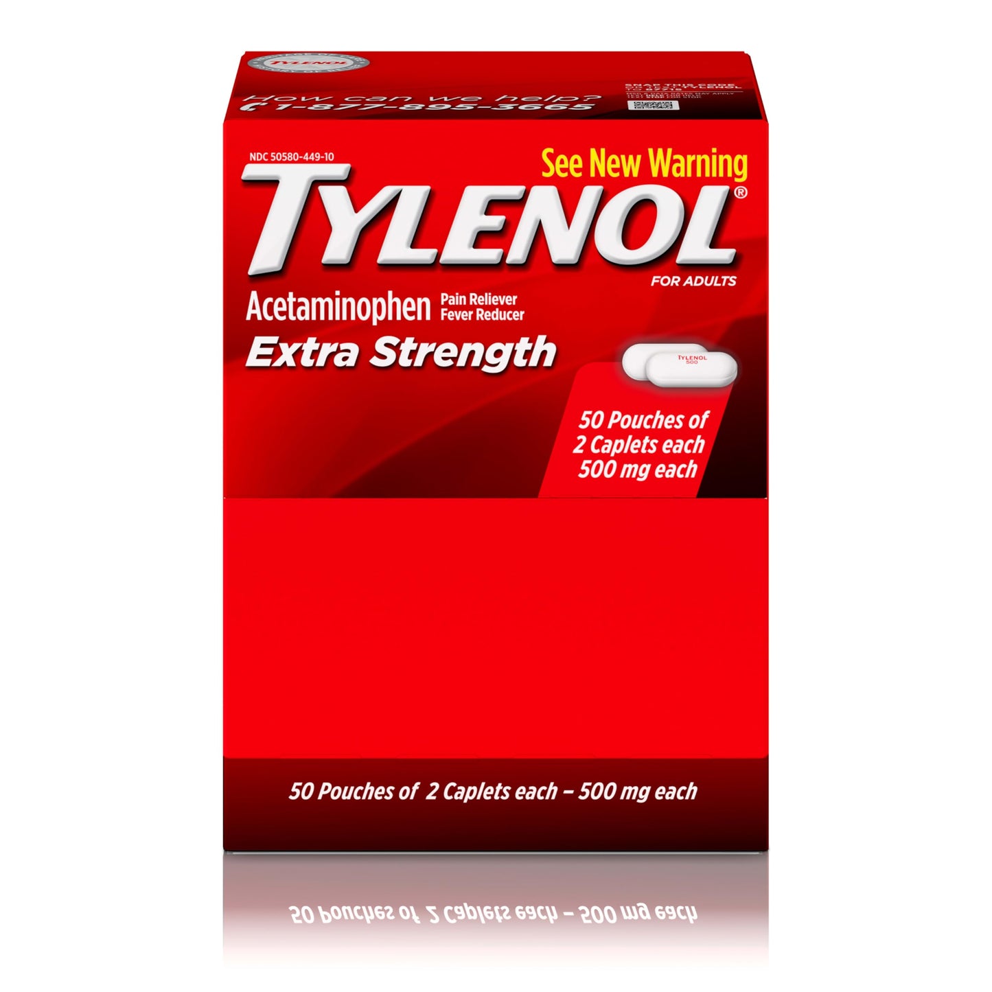 Tylenol Extra Strength 50ct