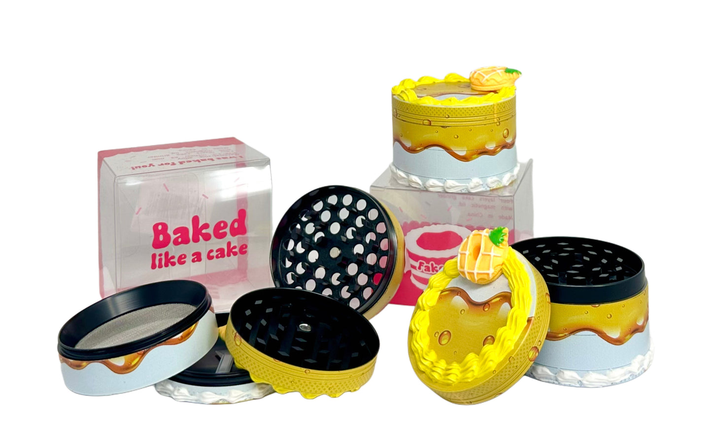 Baked Cake Grinder | 10 Designs