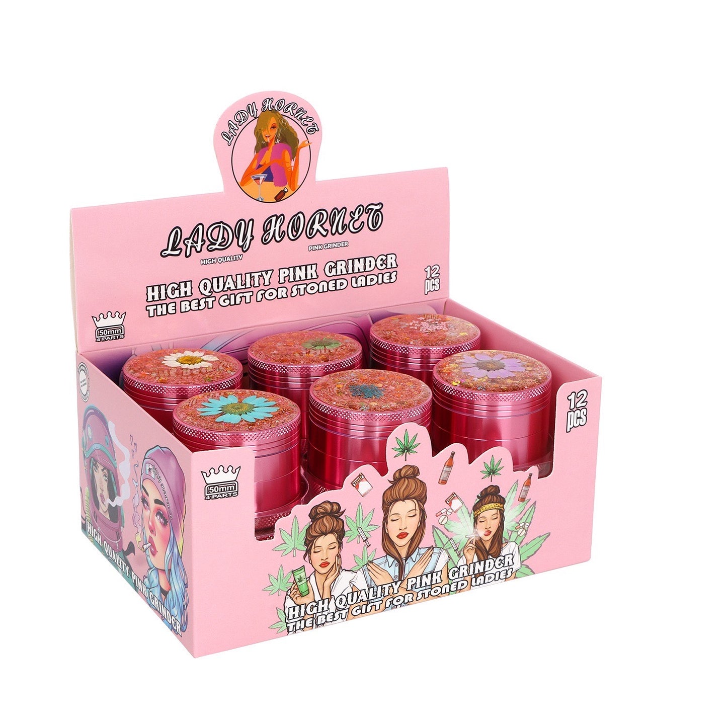 CNC504-2 Lady Hornet Pink Grinder