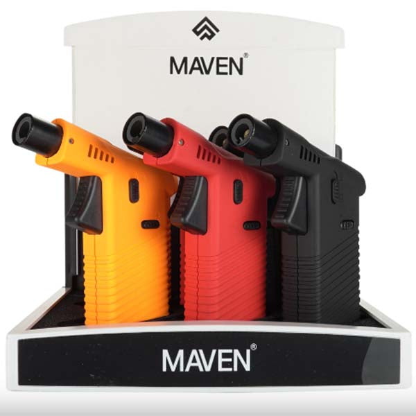 99-D602BRO Maven | Cannon | Black/ Red/ Orange | 6ct Display
