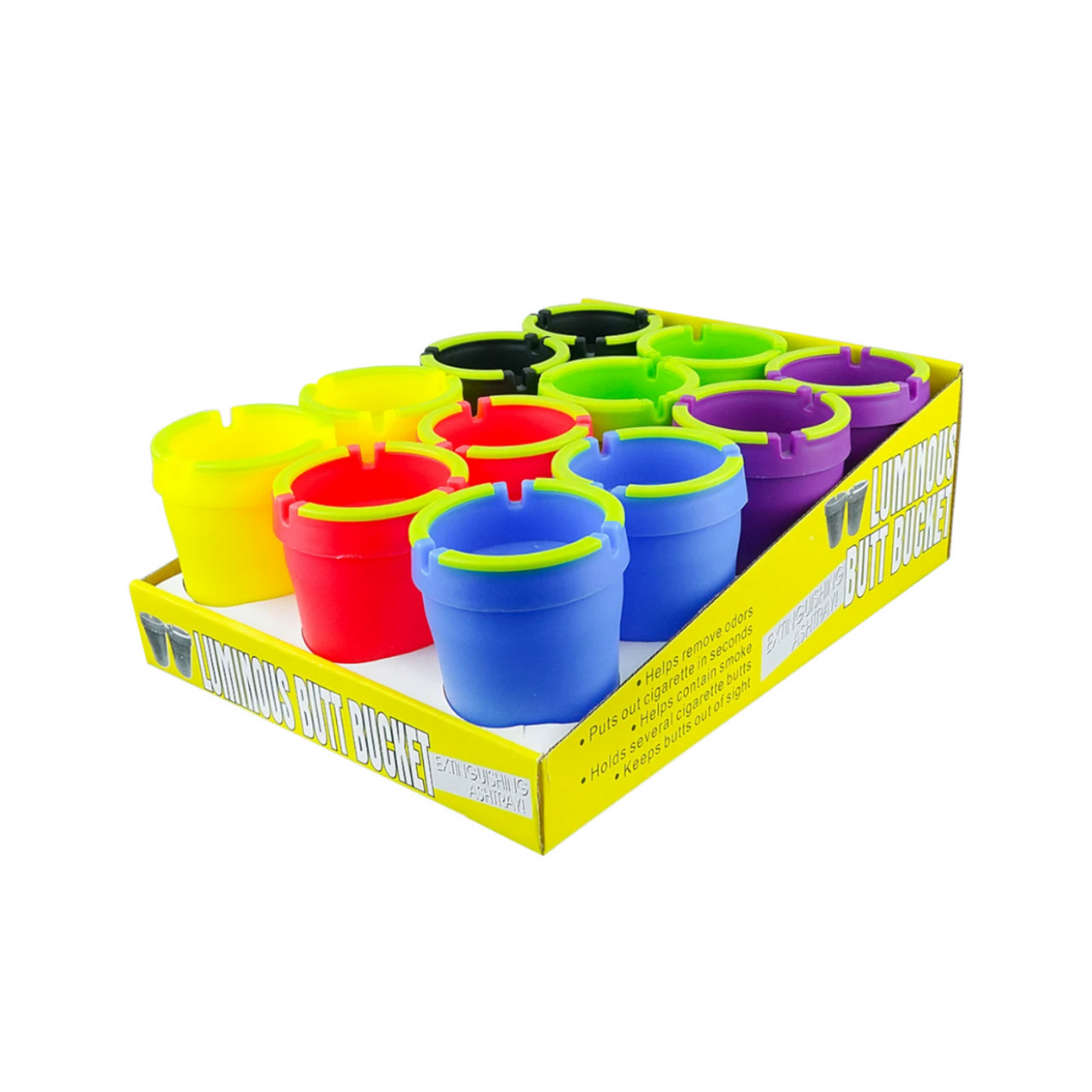 Jumbo Neon Butt Bucket 12ct