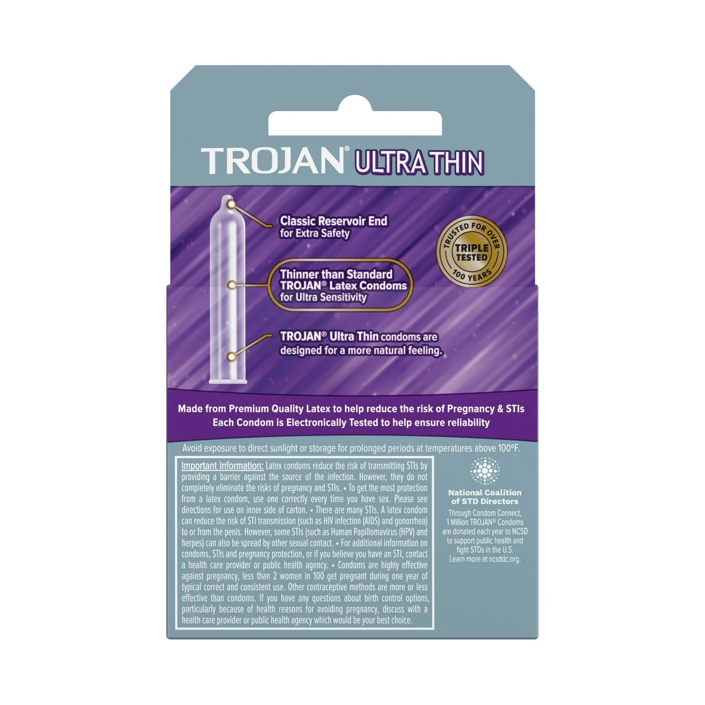 Trojan Ultra Thin 6pck