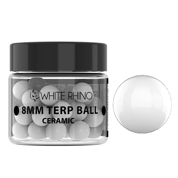 White Rhino 8Mm Terp Ball 50Ct