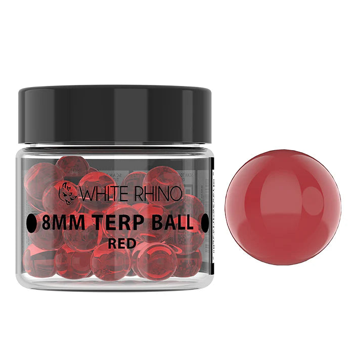 White Rhino 8Mm Terp Ball 50Ct