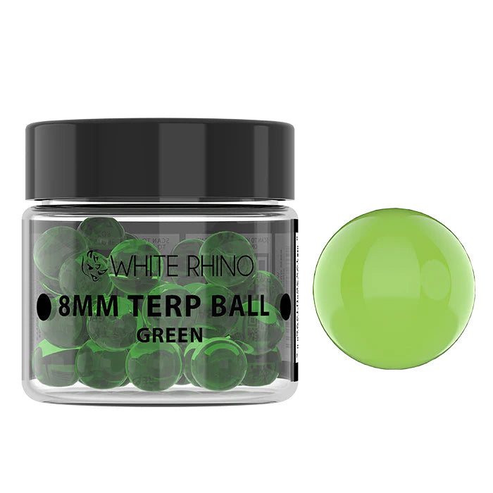 White Rhino 8Mm Terp Ball 50Ct