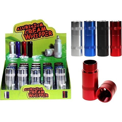 DK8951 Aluminium Cream Whipper 20ct Display