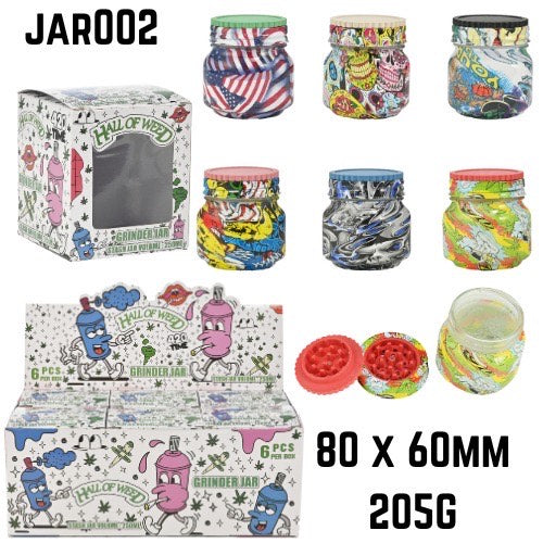 Jar002 Stash Mix Design Jar 6ct