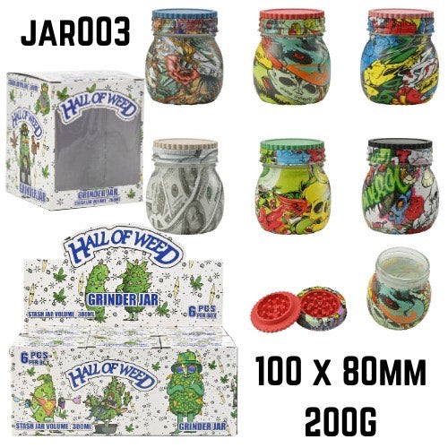 Jar003 Stash Mix Design Jar 6ct