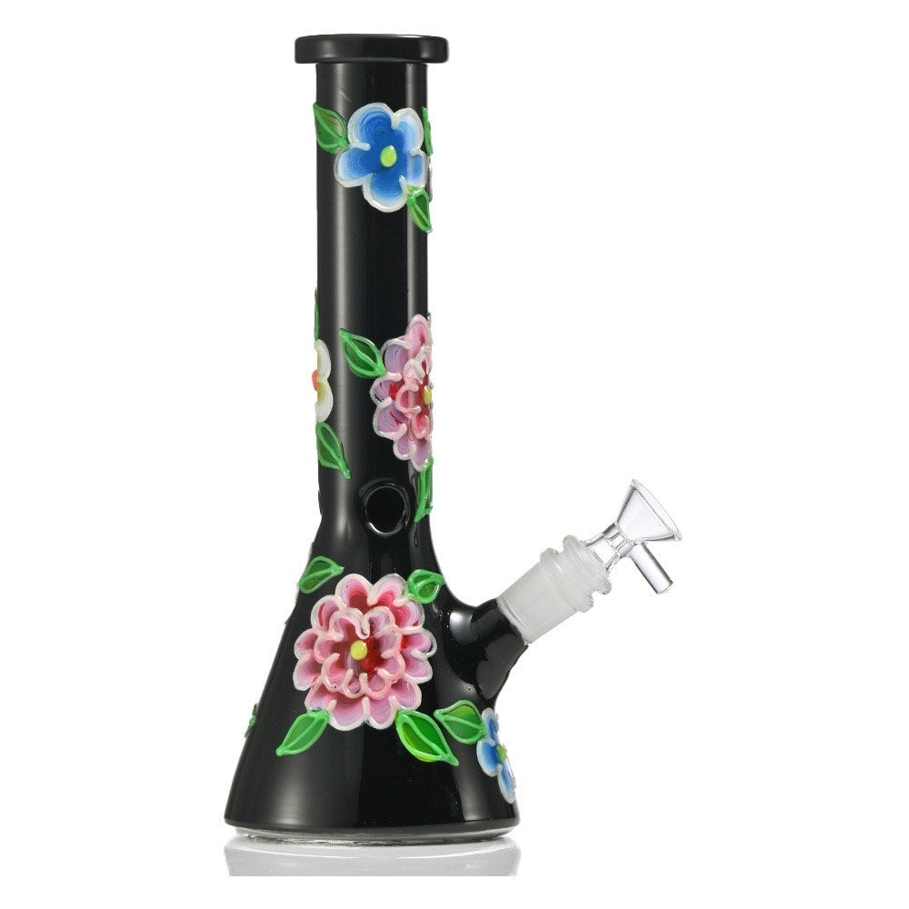 XDH14 Spring Blossom Waterpipe 10"