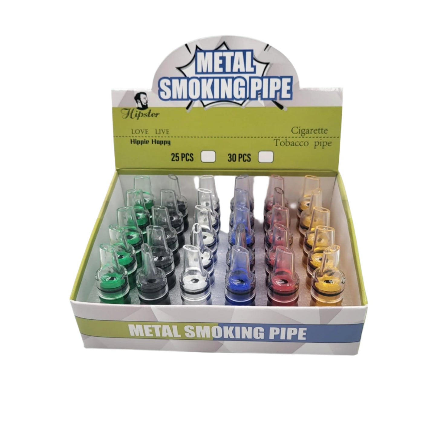 To026 Bullet Pipe 30Ct Display