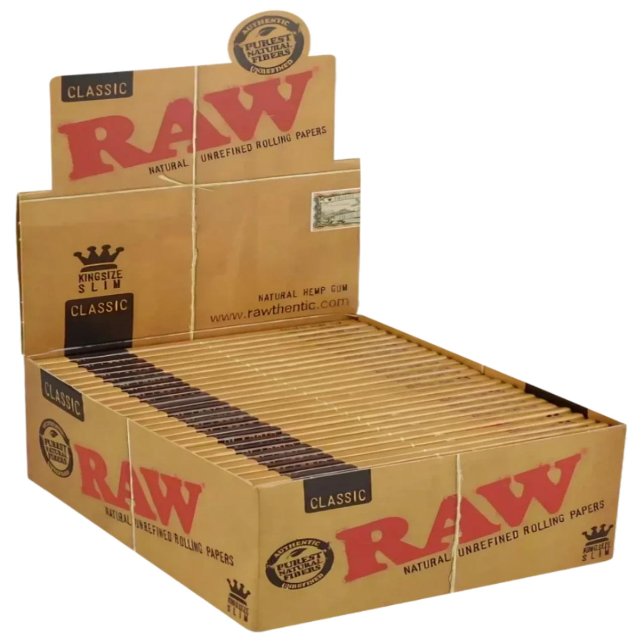 RAW Classic Rolling Paper Kingsize Slim 50pk