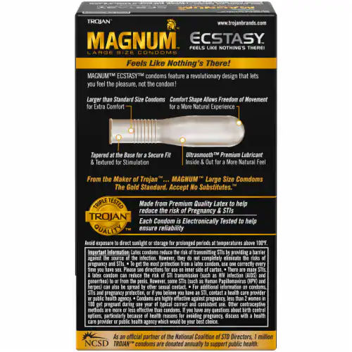 Magnum Ecstasy Condom 6pk