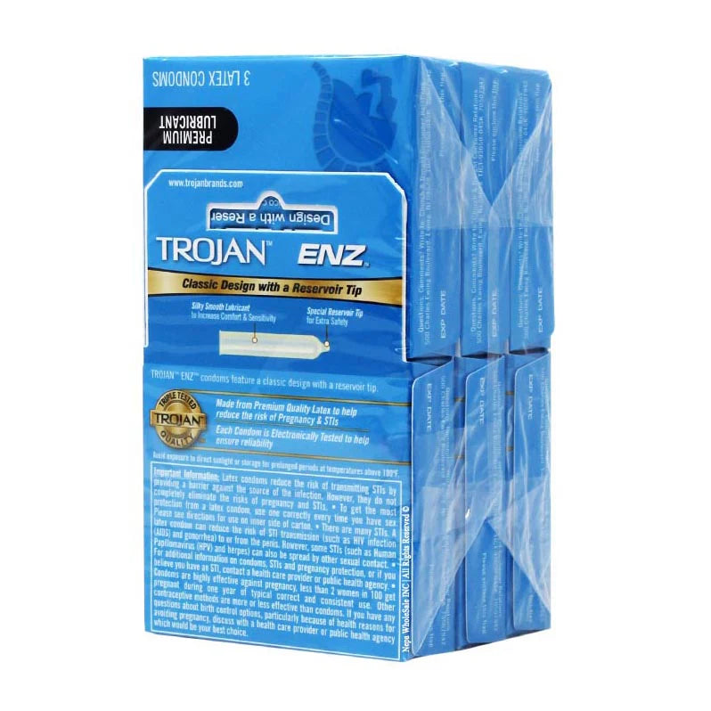 Trojan Enz Blue 6pk