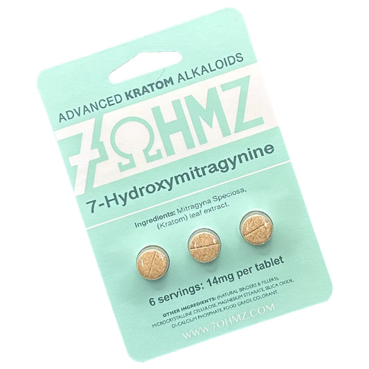 7 Ohmz Hydroxymitragynine Capsules 3ct 14mg 20pk