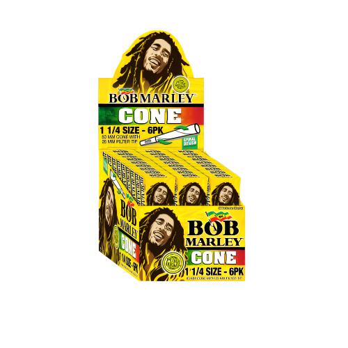 Bob Marley Cones With Tips 1 1/4 6pk