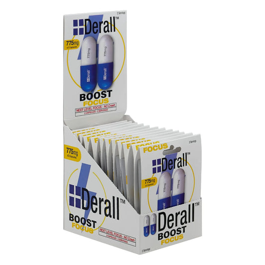 Derall Boost Capsules 775mg 2ct 12pk