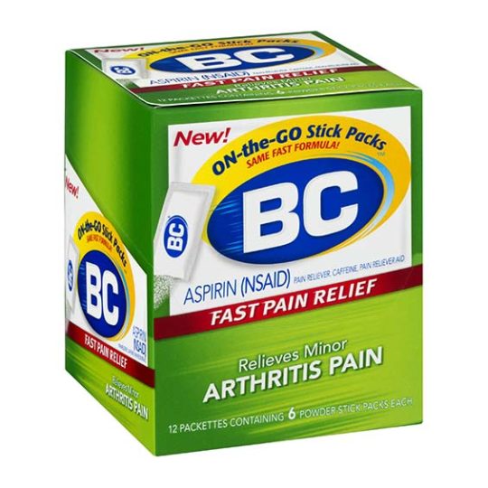 BC Arthritis green 6pk 12ct