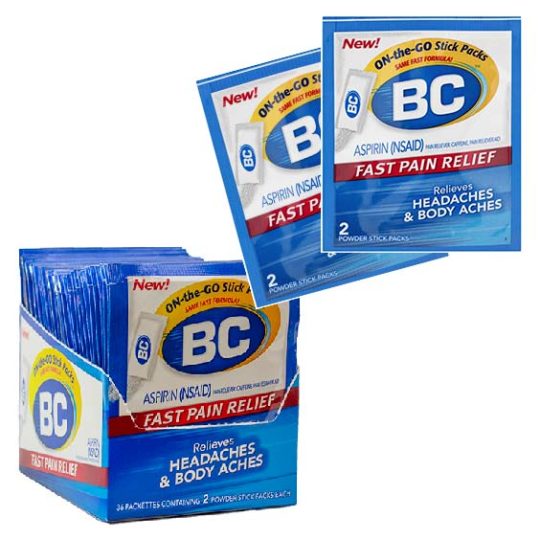 BC Powder 2pk 36ct display