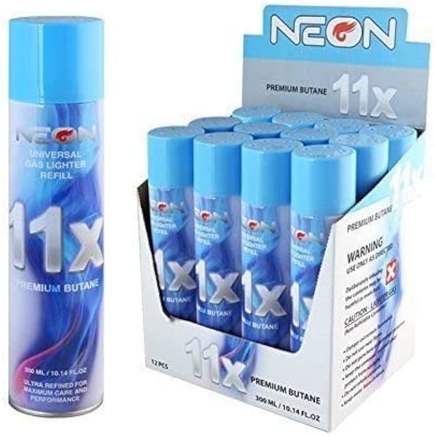 Neon 11x Butane Refill