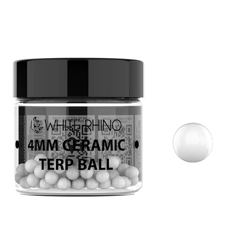 White Rhino 4MM Terp Ball 50ct