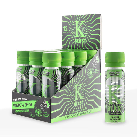 K Blast Kratom Liquid Shots 12Ct