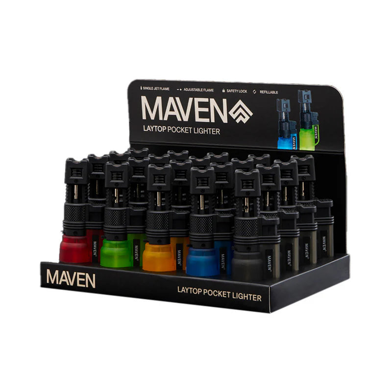 98-1173T Maven | Laytop | Transparent | 20pc/Display