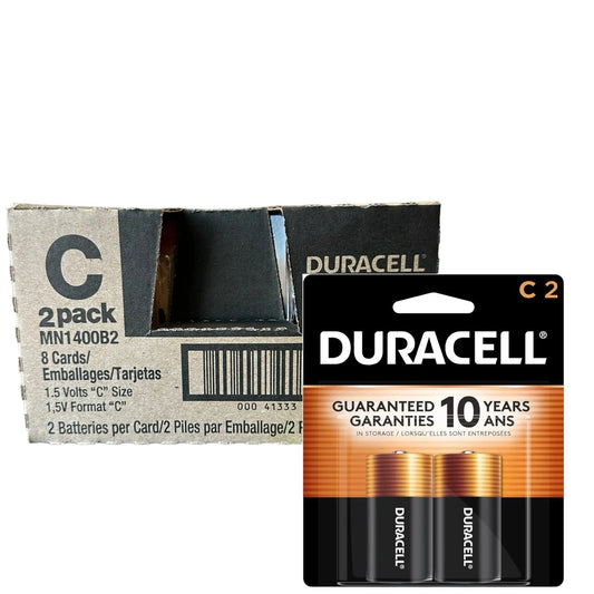 Duracell C 2pk Batteries