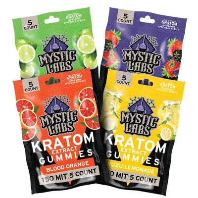 Mystic Lab Kratom Gummies 5pk 6ct