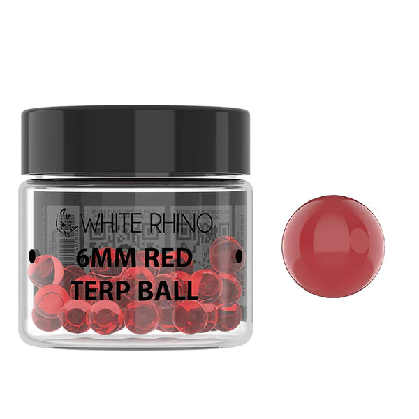 White Rhino 6MM Terp Ball 50ct