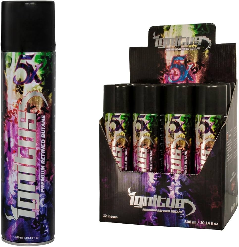 Ignitus 5X Premium Refined Butane ‎