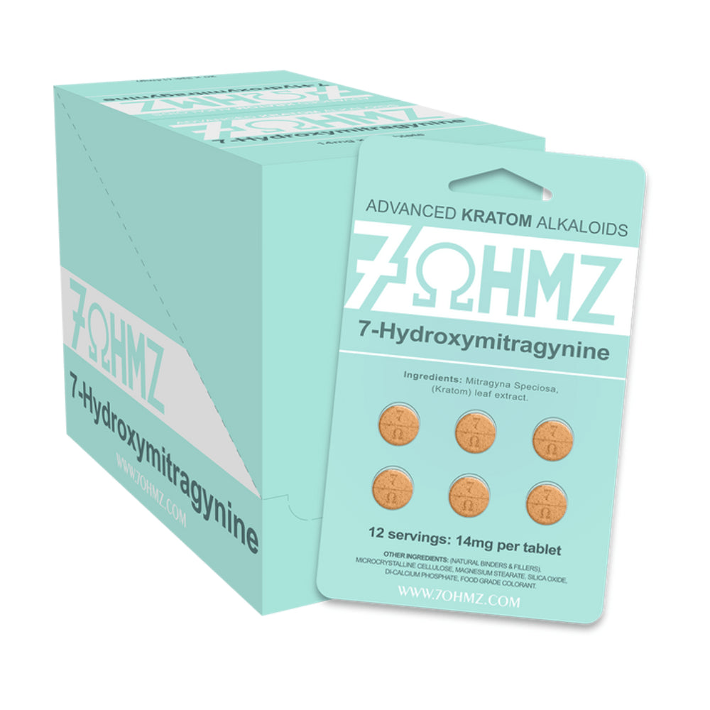 7 Ohmz Hydroxymitragynine Capsules 6ct 14mg 20pk