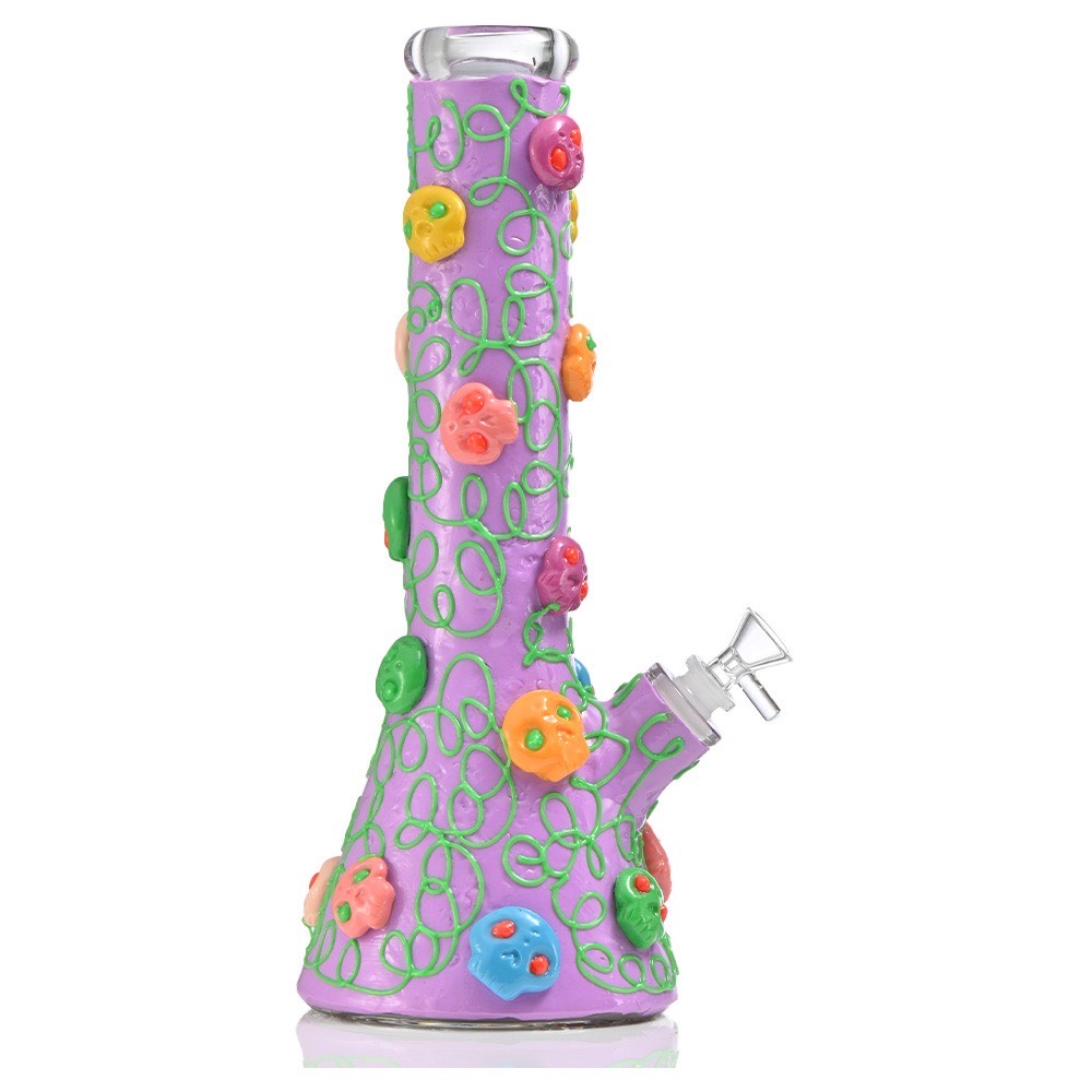 Z3 Floral Haven Waterpipe 14"