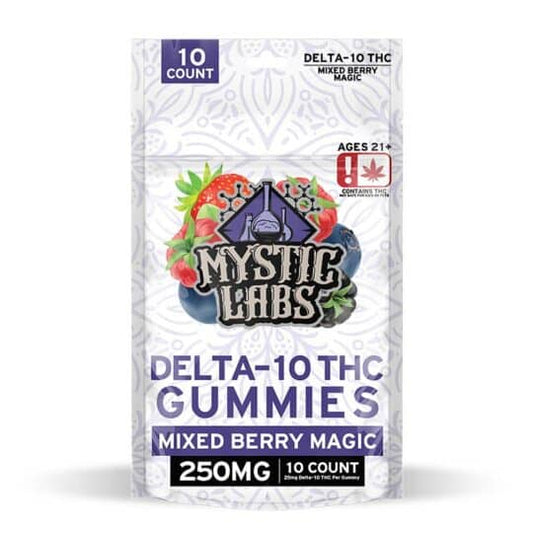 Mystic Lab HHC/Delta 10 Gummies 12pk 6ct