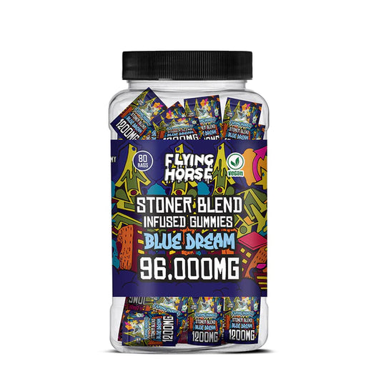 Flying Horse 96,000mg Gummies Jar 80ct