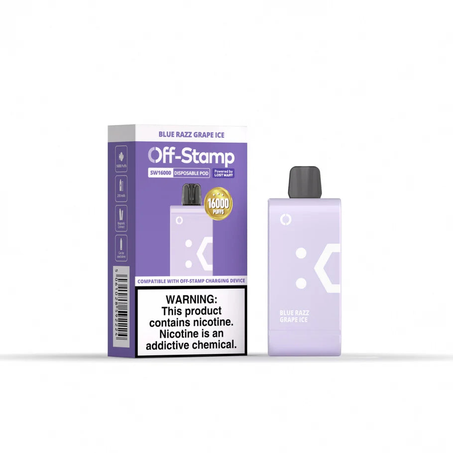 Off Stamp SW16,000 Puffs Disposable Pods 5ct