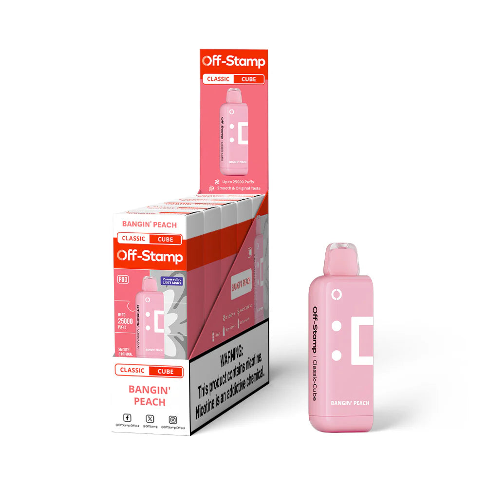 Off Stamp Disposable Pods 25K Puffs 5ct