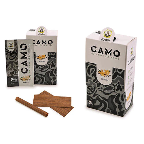 Camo Natural Leaf Wraps 25pk