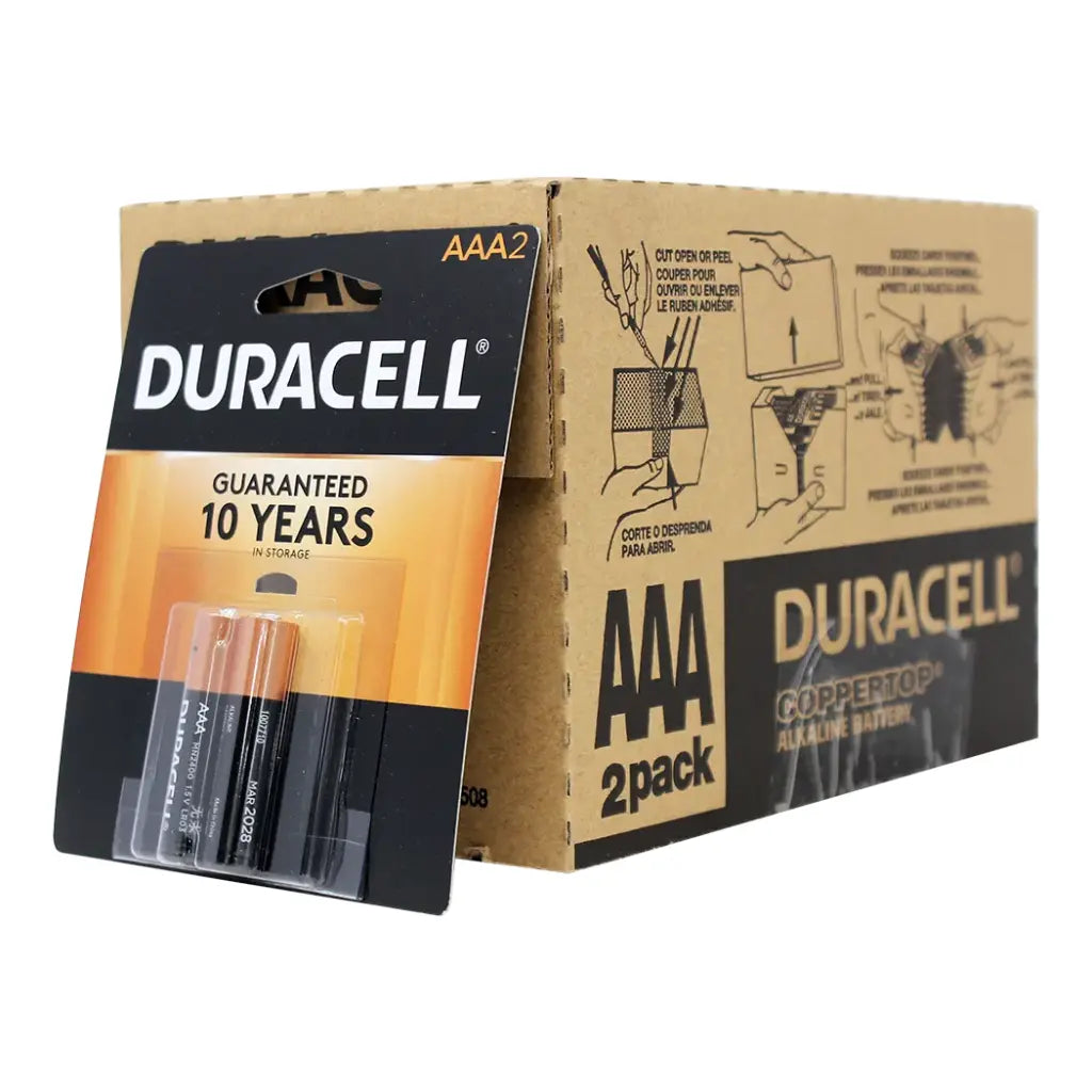 Duracell AAA 2pk Batteries