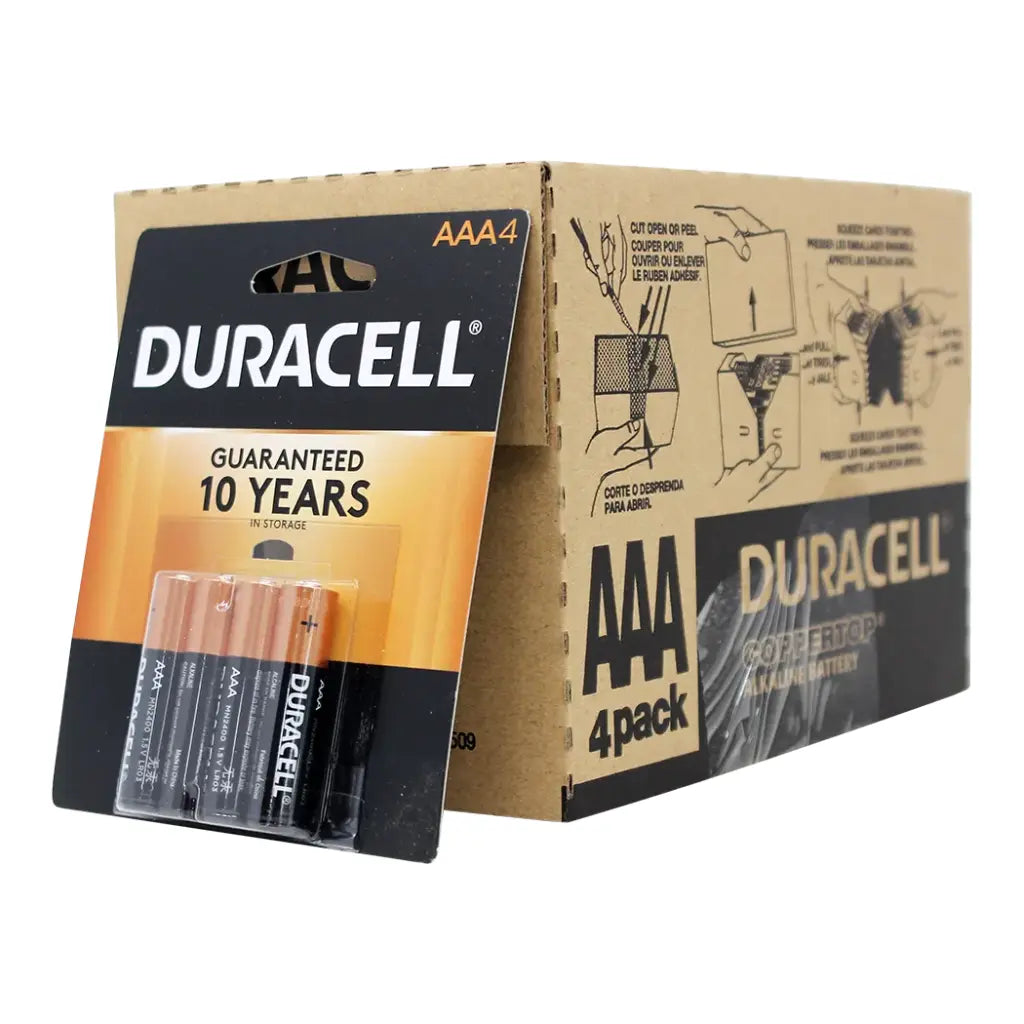 Duracell AAA 4pk Batteries