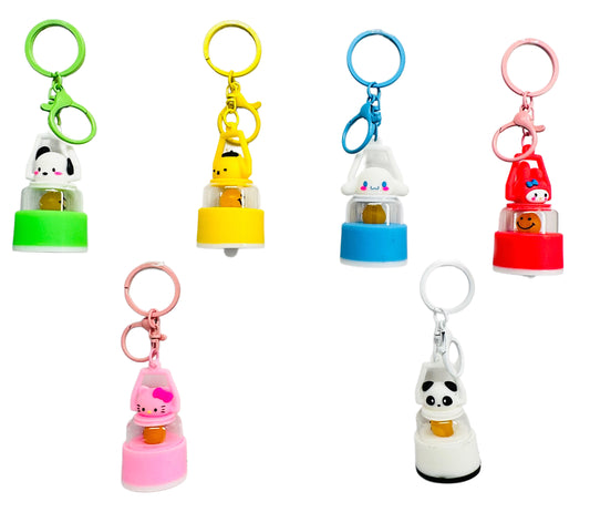 Hello Kittie Character Keychains