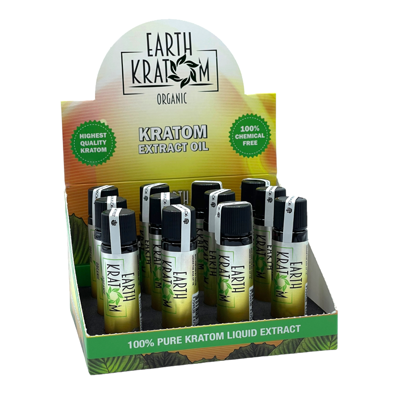 Earth Kratom Extracts Oil 12ct