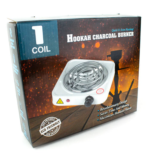 Badshah Hookah Charcoal Single Coil Burner