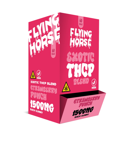 Flying Horse Exotic Blend ThcP Gummies 1500mg 60ct