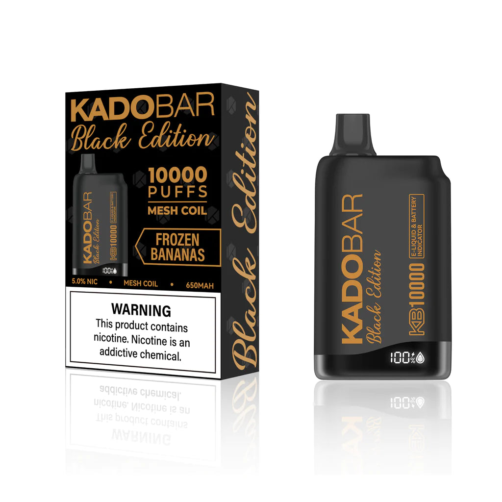 Kado Bar 10,000 puffs Black Edition 5ct