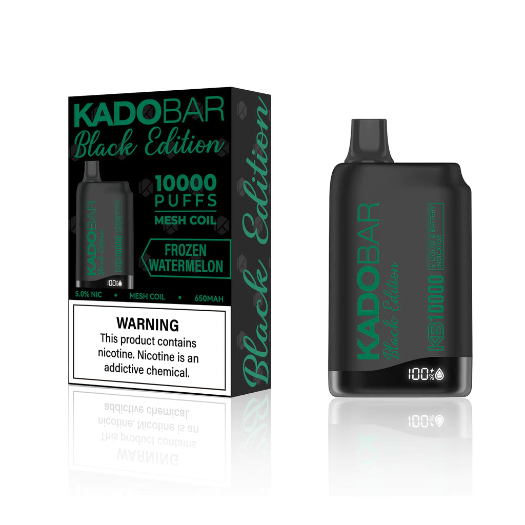 Kado Bar 10,000 puffs Black Edition 5ct